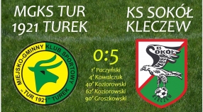 Tur 1921 Turek- Sokół Kleczew 0:5, Puchar Polski KOZPN