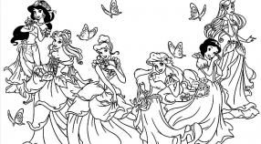 Discover the Magic: Disney Princess Coloring Pages for All Ages