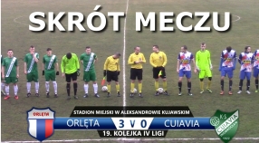 VIDEO: Skrót meczu Orlęta 3:0 Cuiavia Inowrocław