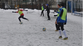 Pierwszy sparing trampkarzy