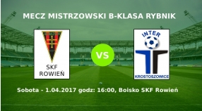 Zapowiedź meczu SKF Rowień - Inter Krostoszowice