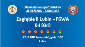 I DLM 8 kolejka: Zagłębie II Lubin - FCWA (22.10.2017)