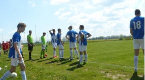 Juniorzy Starsi: Orzeł Pawonków 3 - 2 Jedność Boronów