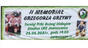 Zapraszamy już w sobotę na II Memoriał Grzegorza Grzywy !!!