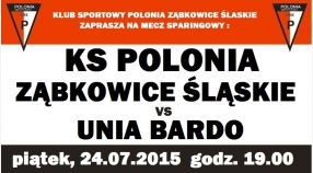 Sparing: KS Polonia Ząbkowice Śląskie - Unia Bardo