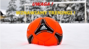 Wznawiamy treningi !