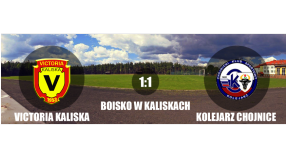 Victoria Kaliska 1:1 Kolejarz Chojnice