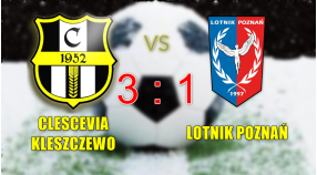 1 mecz kontrolny: Clescevia Kleszczewo - Lotnik Poznań