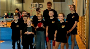 Pierwszy turniej młodzieżowej drużyny tenisa stołowego!