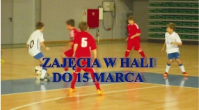 Harmonogram zajęć w hali.