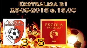 KOSA - ESCOLA 3 - 5 (3 - 1)