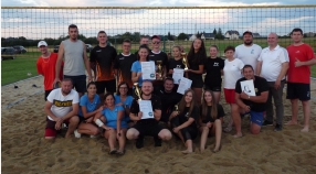 Turniej siatkówki plażowej o Puchar Burmistrza Krapkowic