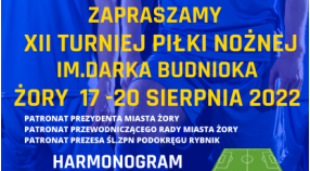 XII Turniej im. Darka Budnioka 17-20.08.2022.