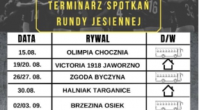 Terminarz rundy jesiennej