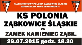 Sparing: KS Polonia Ząbkowice Śląskie - Zamek Kamieniec Ząbkowicki
