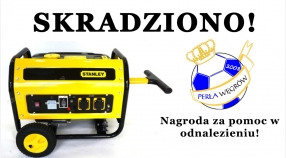 Skradziono agregat prądotwórczy!