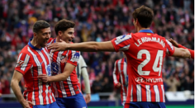 El Atlético de Madrid lidera la clasificación de La Liga