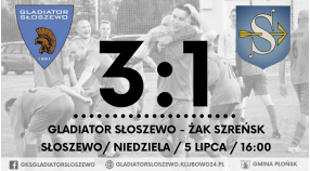 Gladiator Słoszewo 3:1 Żak Szreńsk