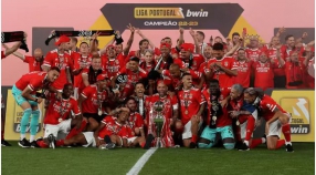 El Benfica ganó la Superliga portuguesa después de 4 años