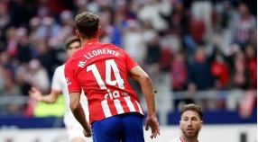 El número de la suerte 14 de Llorente hace brillar la luz del Atlético de Madrid