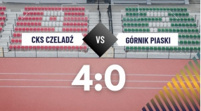 LIGA OKRĘGOWA 26 kolejka: CKS CZELADŹ - Górnik Piaski