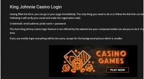 What makes King Johnny Casino Australia legit