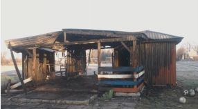 "Krokusowy dom" spalony!