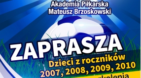 Nabór do roczników 2007,2008,2009,2010!