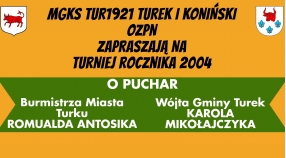 Zapraszamy na turniej halowy rocznika 2004