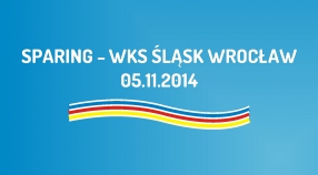 Sparing z WKS Śląsk Wrocław (05.11.2014)