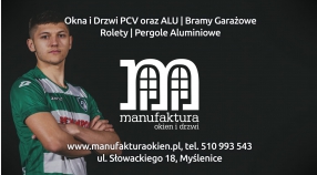 Manufaktura Okien i Drzwi gra z Orłem Myślenice!