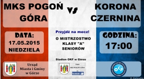 Seniorzy: MKS Pogoń Góra vs Korona Czernina