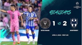 Miami a perdu contre Monterrey 1-3