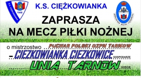 Trzecioligowa UNIA Tarnów rywalem Ciężkowianki w Pucharze Polski OZPN Tarnów