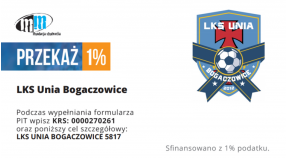 Przekaż 1% podatku dla dzieci i młodzieży Unii