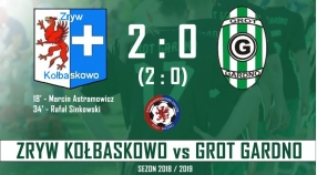 Zryw - Grot 2:0 (2:0)