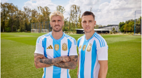Argentinas 2024 Copa America-Drakt: blått og gull, sammenflettet med ære og drømmer