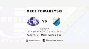 Sparing ze Spartą Zabrze !!!