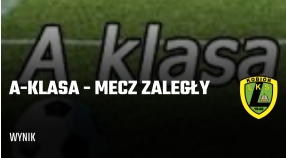 1 kolejka - mecz zaległy