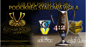 1/8 Pucharu Polski: Stal Gorzyce - LZS Zdziary 4:2.