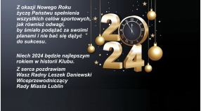 Życzenia od Wiceprzewodniczącego Rady Miasta Lublin Leszka Daniewskiego