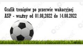 ASP - wraca do treningów