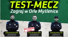 Test-mecz do grup młodzieżowych - zagraj w Orle Myślenice