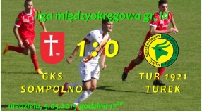 GKS Sompolno- Tur 1921 Turek 1:0, senior