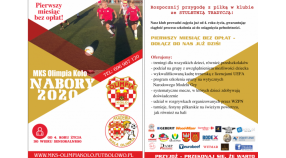 Akademia MAŁA OLIMPIA ogłasza nabór do grup dziecięcych