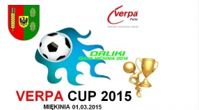 I miejsce w turnieju VERPA CUP 2015