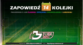 Zapowiedż 14.Kolejki 3 Liga grupa 3: