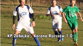 KP Zabajka - Korona Rzeszów 1-0