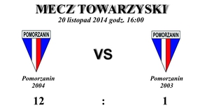 Pomorzanin 2004 - Pomorzanin 2003 - 12:1