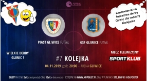 Derby Gliwic. Zaproszenie do udziału w meczu Futsal Ekstraklasy